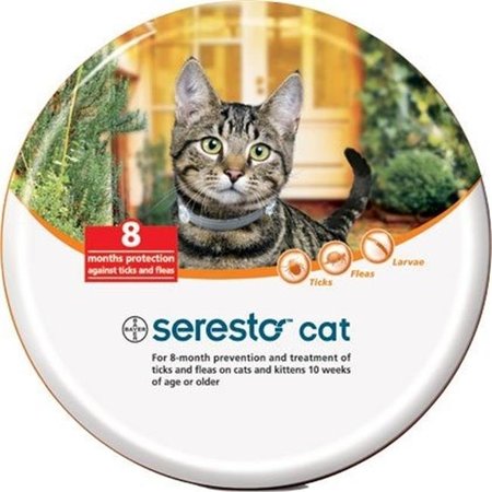 BAYER Bayer-Seresto 724089579522 Cat Seresto Eight Month Collar 724089579522